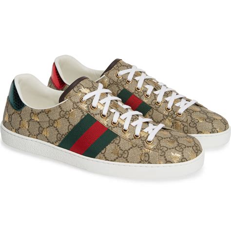 gucci new ace logo leather sneakers|Gucci ace sneakers price increase.